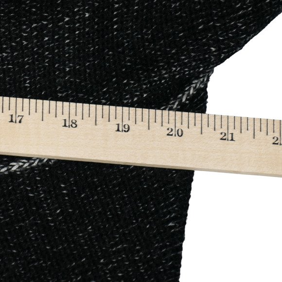 Cabi Black Gray Cardigan Sweater Women Small Wool Blend Patchwork Style 483 - Picture 6 of 9